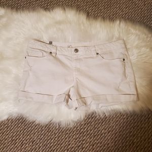 Final sale Lauren Conrad womens white shorts